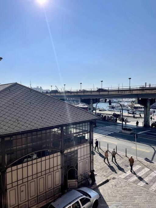 Overlooking The Porto Antico Of * Genova
